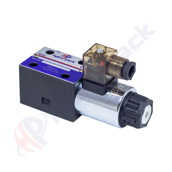 Distributeur hydraulique commande électrique seule bobine NG6 (CETOP 3), RH06101 , 60 L/min, 24 V