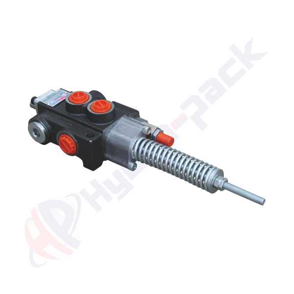 Distributeur hydraulique monobloc 40 litres, P40 , un tiroir , G 3/8" , tiroir centre ouvert , P40 A7 ZS1