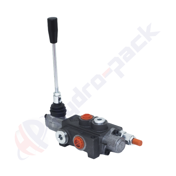 Distributeur hydraulique monobloc 40 litres, P40 , un tiroir , G 1/2" , tiroir simple effet centre ouvert , P40 B1 GKZ1 1/2