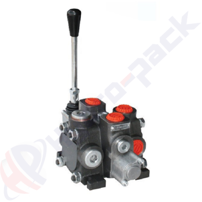 Distributeur hydraulique empilable de 100 litres, PC100 , un tiroir , G 3/4" , tiroir à centre ouvert