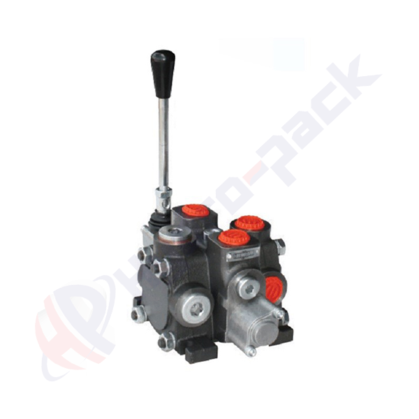 Distributeur hydraulique empilable de 100 litres, PC100 , un tiroir , G 3/4" , tiroir à centre ouvert