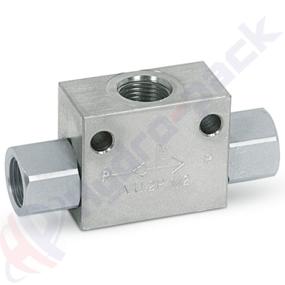 Sélecteur de circuit, VU2P , 30 L/min, G 1/4" , VU2P 1/4 V0666