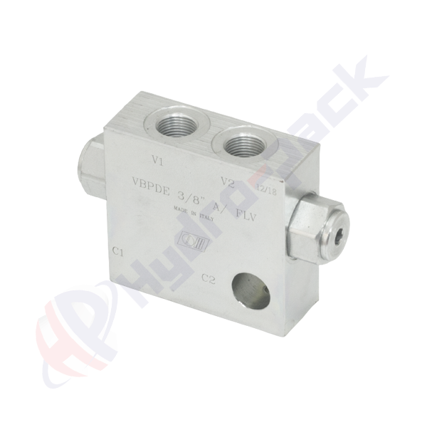 Clapet anti-retour piloté double, VBPDE A FLV , 20 L/min, G 1/4" , VBPDE 1/4 A FLV V0178/FLV