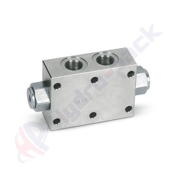 Clapet anti-retour piloté double, VBPDE FL , 30 L/min, G 3/8" , VBPDE 3/8 FL V0185