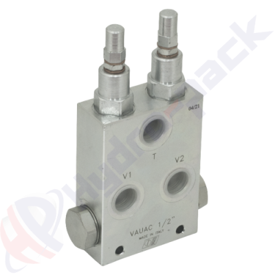 Soupape de décharge croisée, VAUAC , 70 L/min, G 1/2" , 80-300 bar, VAUAC 1/2 80-300 bar V0508/300