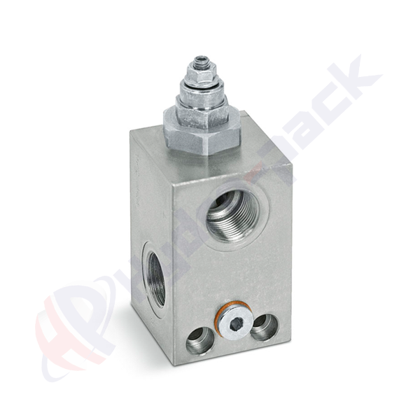 Limiteur de pression en ligne, VMPP , 120 L/min, G 3/4" , 50-400 bar, VMPP 3/4 50-400 bar V0725/400