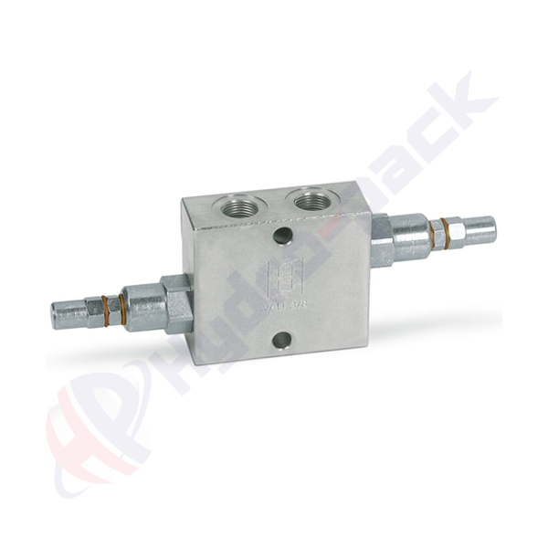 Soupape de décharge croisée, VAU , 110 L/min, G 3/4" , 10-180 bar, VAU 3/4 10-180 bar V0460/180