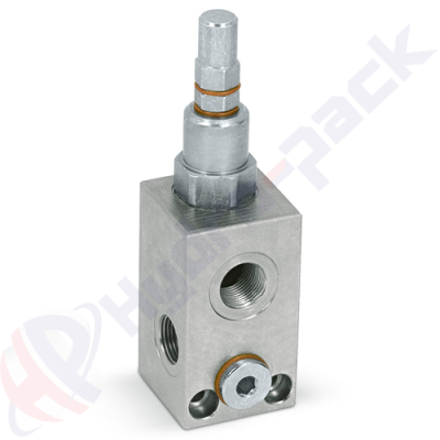 Limiteur de pression en ligne, VMP , 70 L/min, G 1/2" , 10-180 bar, VMP 1/2 10-180 bar V0710/180
