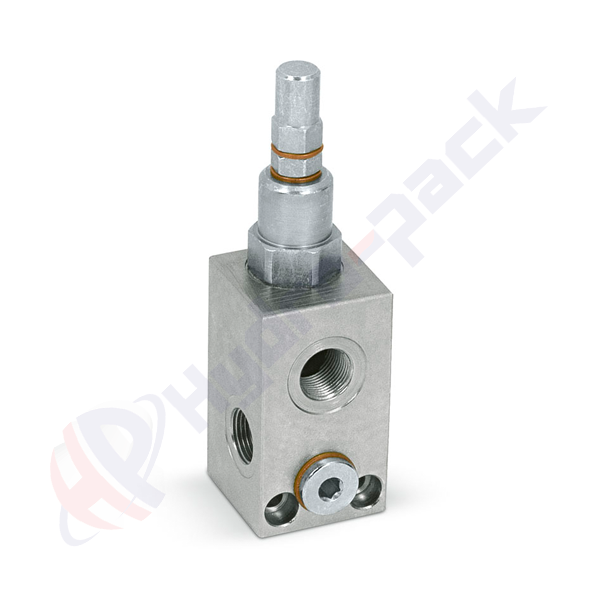 Limiteur de pression en ligne, VMP , 70 L/min, G 1/2" , 50-250 bar, VMP 1/2 50-250 bar V0710/250