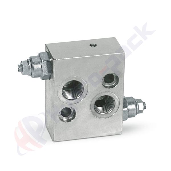 Soupape de décharge croisée pour MS-MT, VAU MS , 50 L/min, G 1/2" , 30-180 bar, VAU 1/2 OMS 30-180 bar V0490/180
