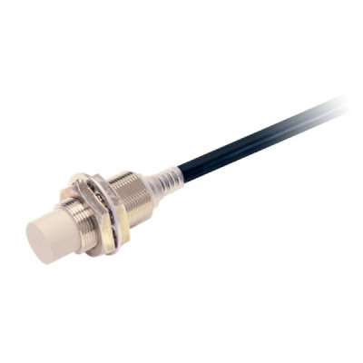 Détecteur de proximité, inductif, nickel-laiton, corps court, M18, non blindé, 10 mm DC, 3 fils, PNP NO, IO-Link COM3, connecteu