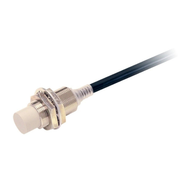 Détecteur de proximité, inductif, nickel-laiton, corps court, M18, non blindé, 10 mm DC, 3 fils, PNP NO, IO-Link COM3, connecteu