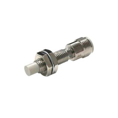 Détecteur de proximité inductif, corps court SUS M8, non blindé, 4 mm, dc, 3 fils, npn no, connecteur M12