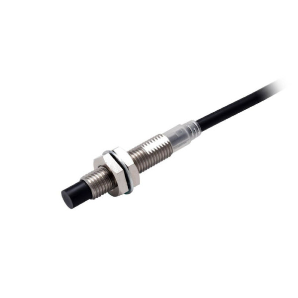 Détecteur de proximité inductif, SUS à corps long, M8, non blindé, 8 mm, DC, 3 fils, PNP NO, IO-Link COM3,  2 m pré-câblé