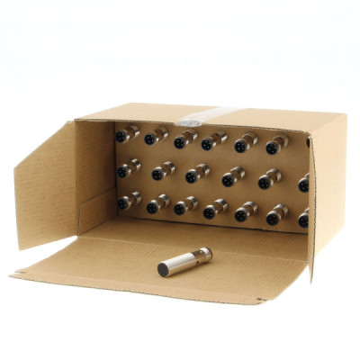Pack 20 DPI Laiton M12 Court Blindé 04 mm PNP  NO Connecteur