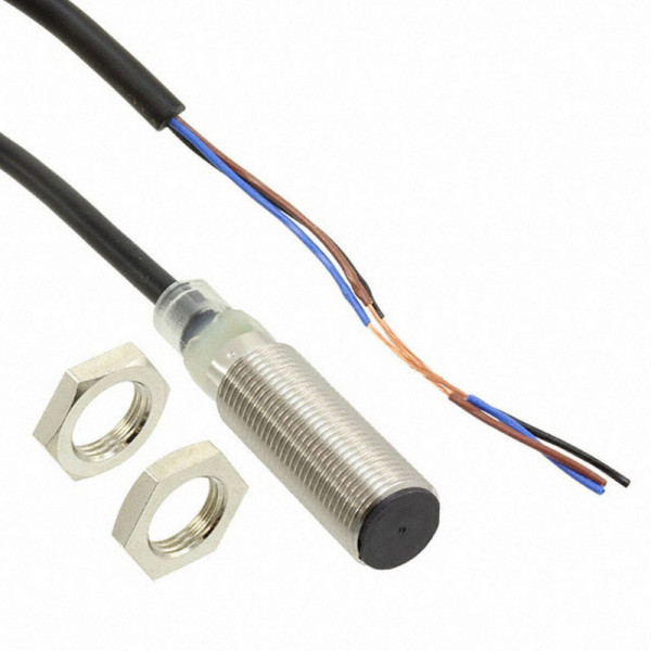 DPI Laiton M12 Court Blindé 04 mm PNP  NF Câble 2 M