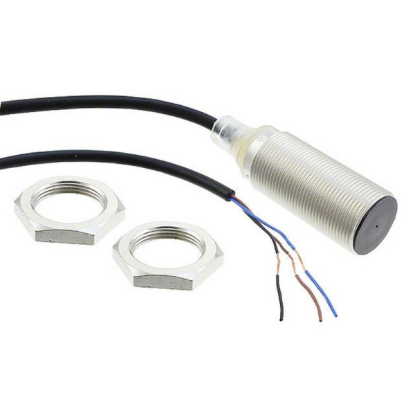 DPI Laiton M18 Court Blindé 08 mm PNP  NO Câble 5 M