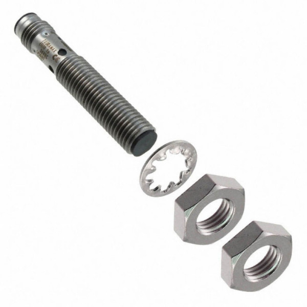 DPI Inox M08 Court Blindé 02 mm NPN  NO Connecteur