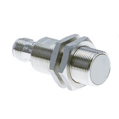 M18, blindé, Sn: 7 mm, L53 mm, inox, jusqu'à 120°C, 12-24 Vc.c., PNP, NO, connecteur M12