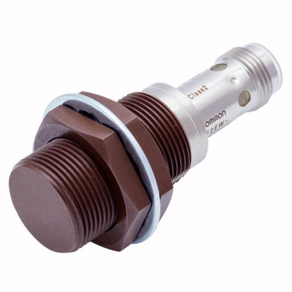 Détecteur de proximité, inductif, revêtement en résine fluorée, M18, blindé, 12 mm, DC, 3 fils, PNP NO, IO-Link COM3