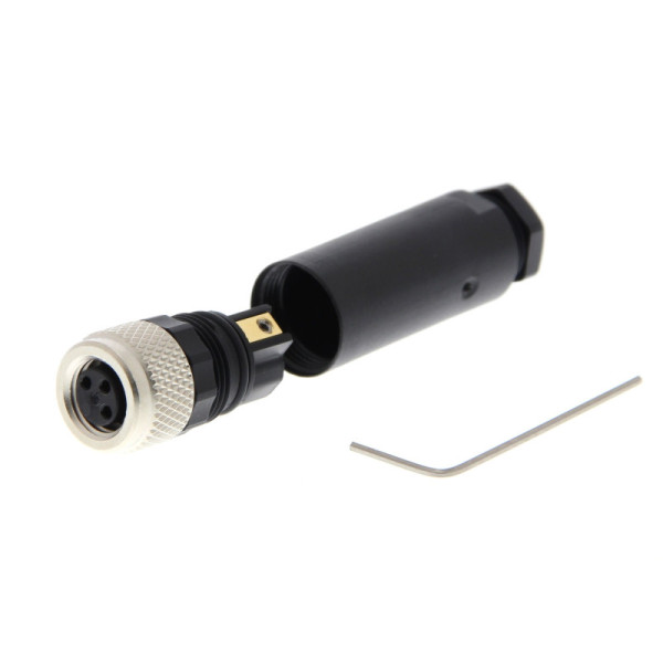Y92E-M08PVC3Sconf-L            CON FEM M08 3 FI