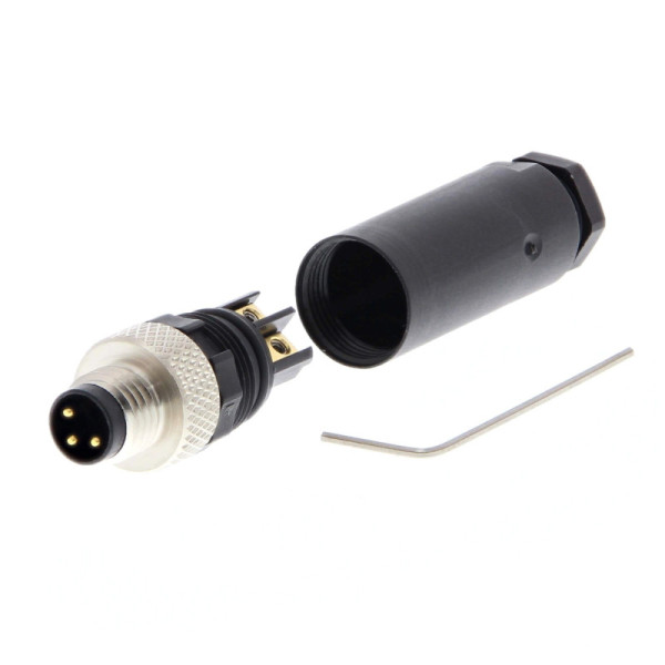 Y92E-MM08PVC3Sconf-L         CON FEM M08 3 FI