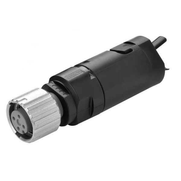 XS5C-D418                             Connecteur, M12, PVC, 4 broches, Straight, ICD connection
