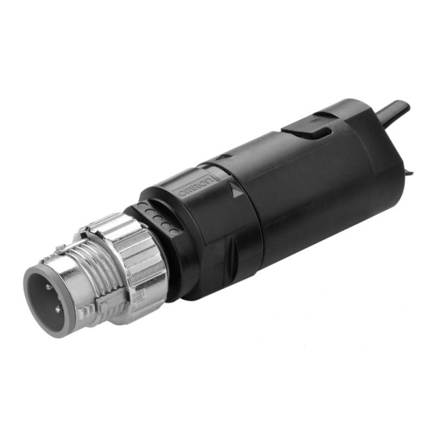 XS5G-D418                             Connecteur, mâle, M12, PVC, 4 broches, Straight, ICD connection