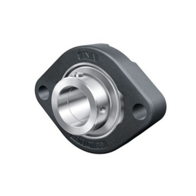 Support ovale avec roulement d'axe de 12 mm FLCTE12-XL - INA