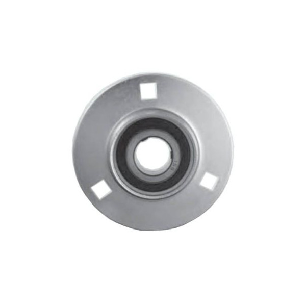 Support rond en tôle emboutie avec roulement SB208-2RS - arbre 40mm ISB