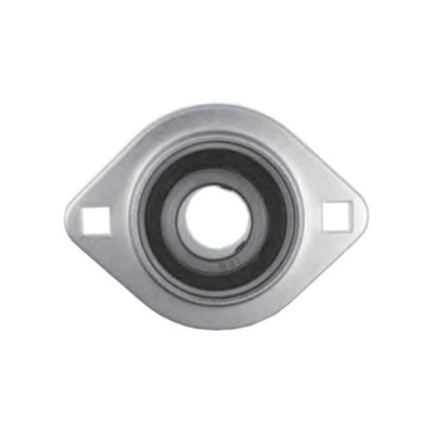 Support ovale en tôle emboutie avec roulement SA208-2RS - axe 40mm ISB